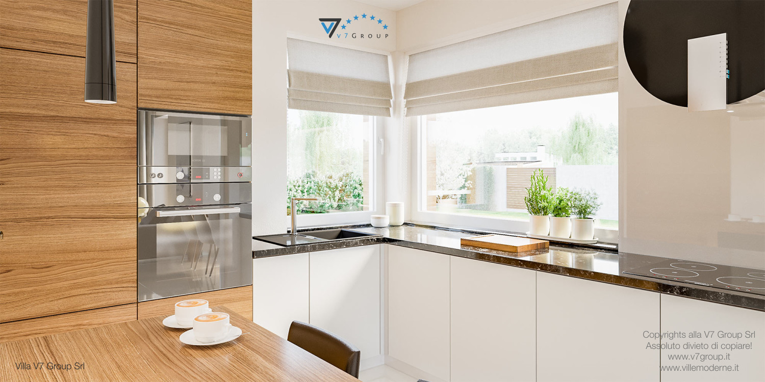 Immagine Villa V21 - la vista della cucina