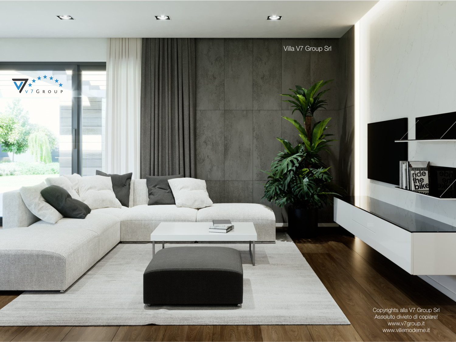 Immagine Villa V43 (progetto originale) - il comodo divano