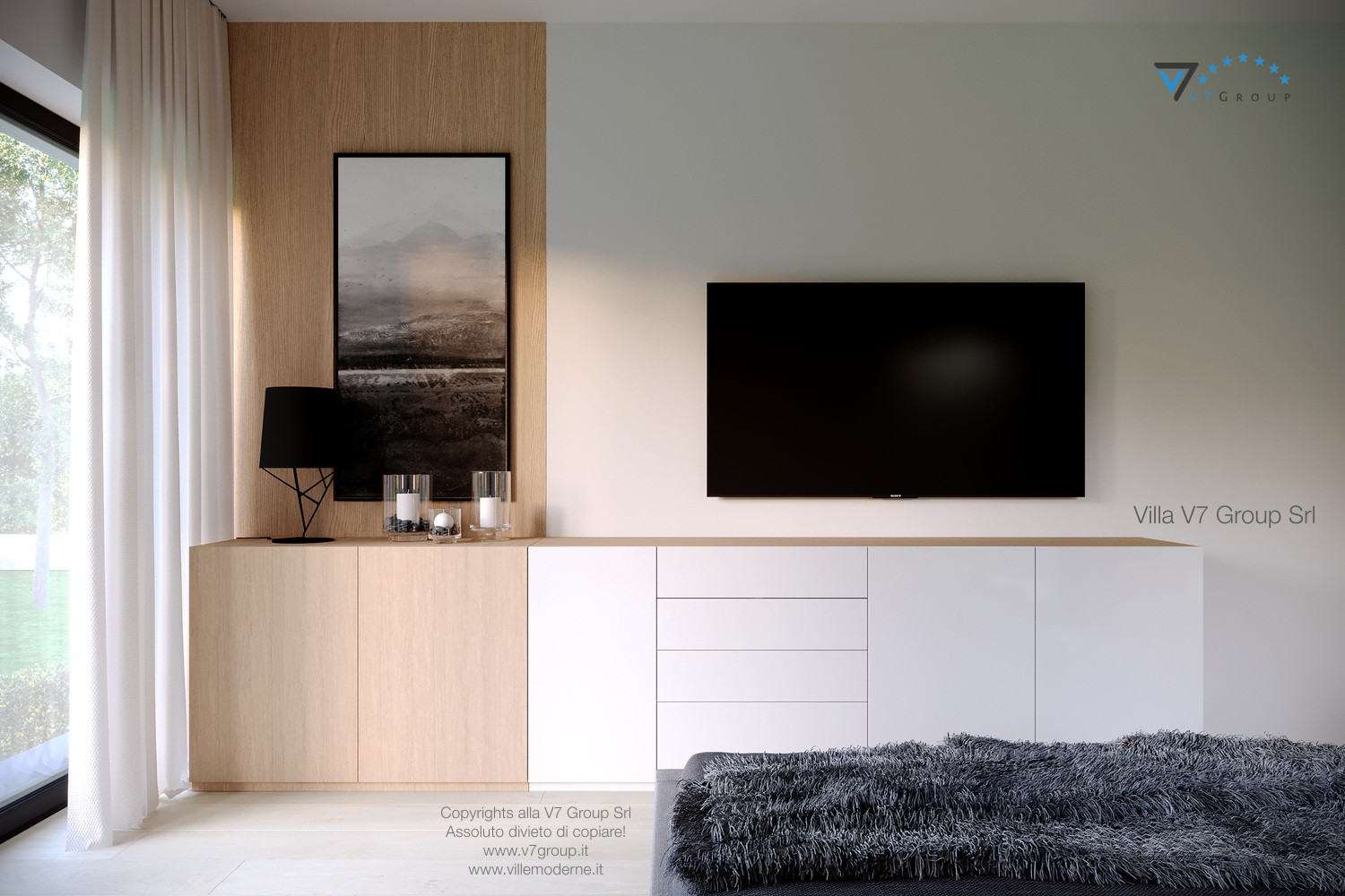 Immagine Villa V52 (B2) - i mobili e la tv