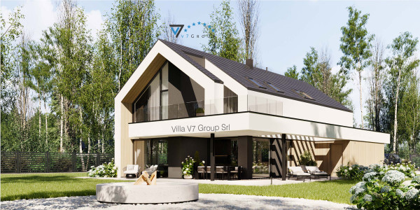 Immagine Ville di V7 Group Srl - la vista giardino di Villa V103